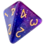 D4 Dice Template