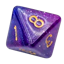 D8 Dice Template